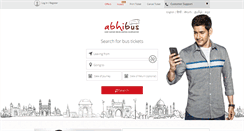 Desktop Screenshot of demo.abhibus.com