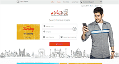 Desktop Screenshot of abhibus.com